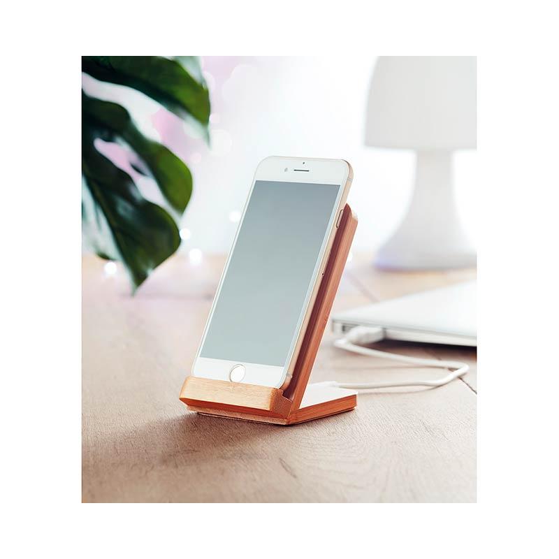 Bamboo Wireless Charging Stand